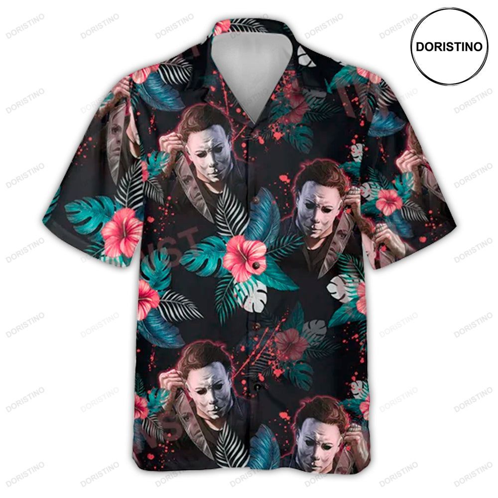 Halloween Michael Myers Halloween Tropical Style Limited Edition Hawaiian Shirt